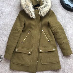 J. crew chateau stadium jacket - size 10